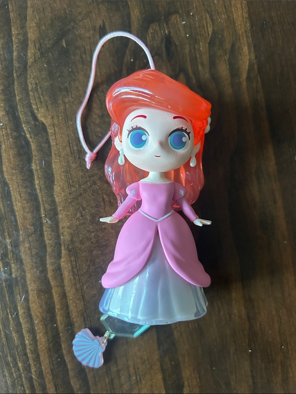 BLIND BOX PULL Disney Ariel Princess Doll Keychain/Ornament